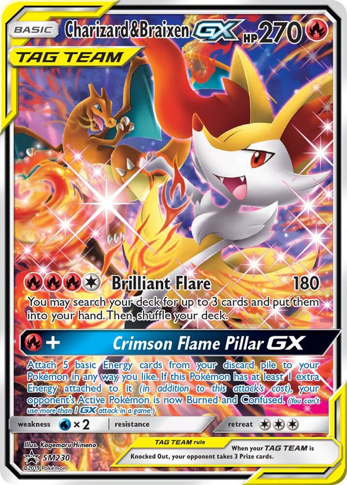 Image for Charizard & Braixen GX - SM230 (SM230) (SMP) - Pokemon