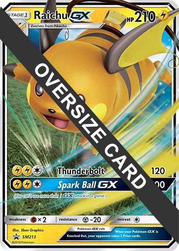 Image for Raichu GX - SM213 (SM213) (PR) - Pokemon
