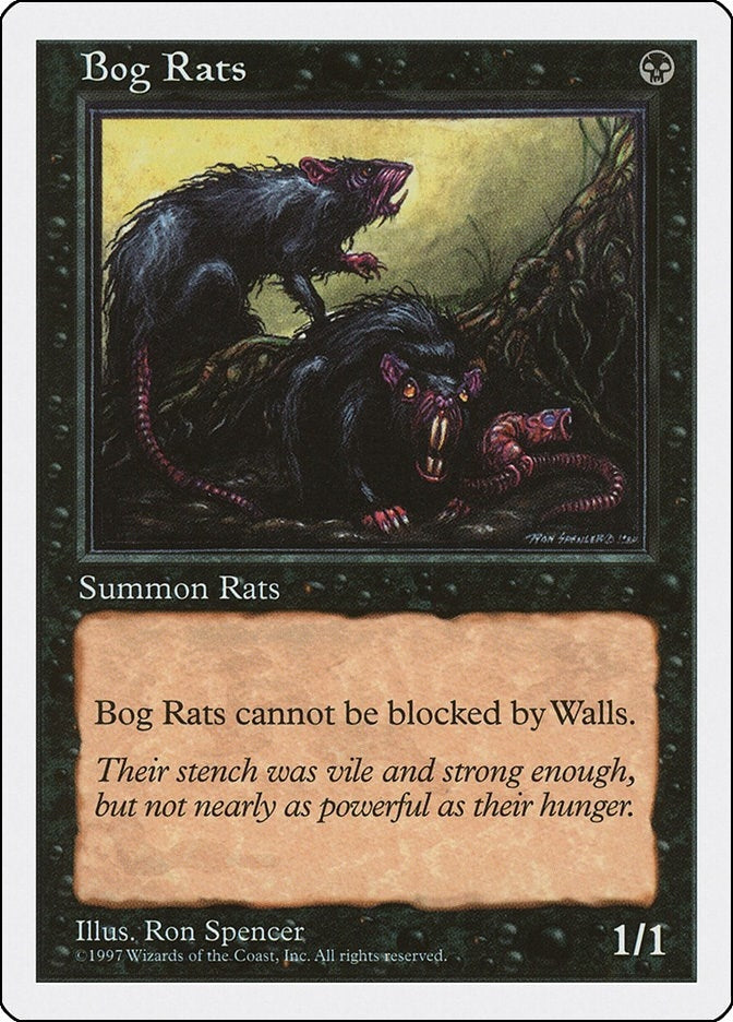 Image for Bog Rats - Magic: The Gathering