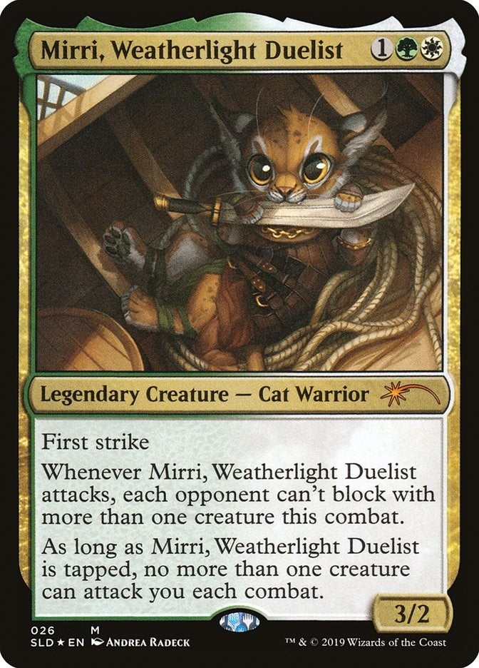 Image for Mirri, Weatherlight Duelist (26) - Magic: The Gathering