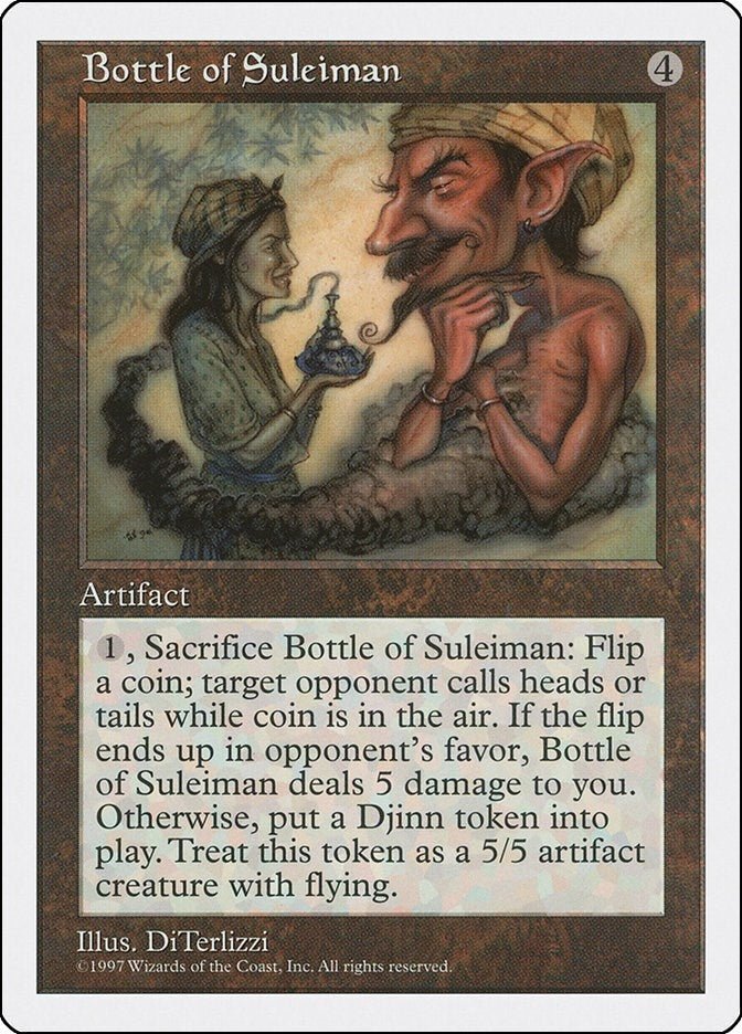 Image for Bottle of Suleiman - Magic: The Gathering