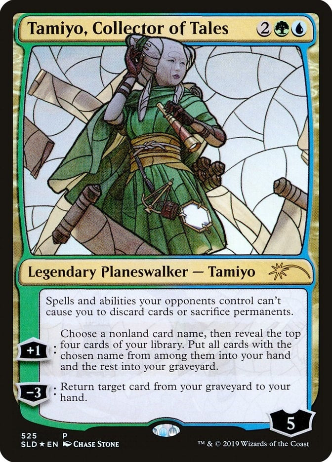 Image for Tamiyo, Collector of Tales (Stained Glass) (525) - Magic: The Gathering