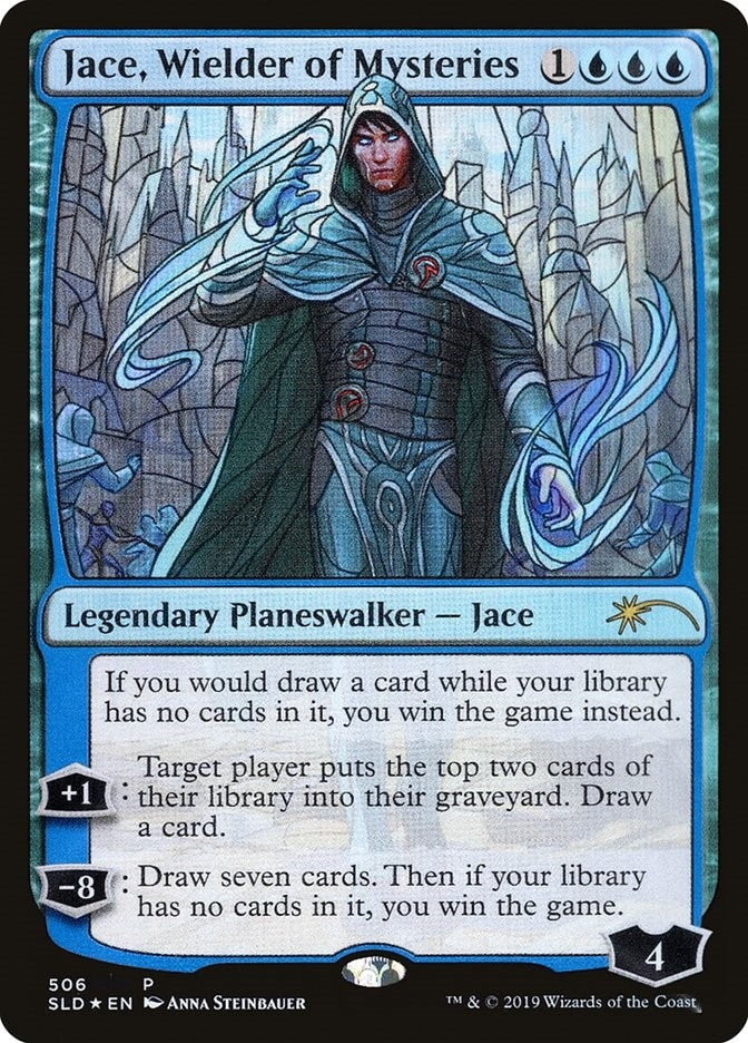 Image for Jace, Wielder of Mysteries (Stained Glass) (506) - Magic: The Gathering