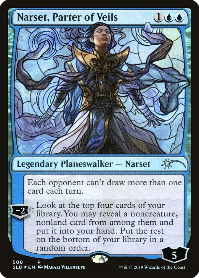 Image for Narset, Parter of Veils (Stained Glass) (508) - Magic: The Gathering