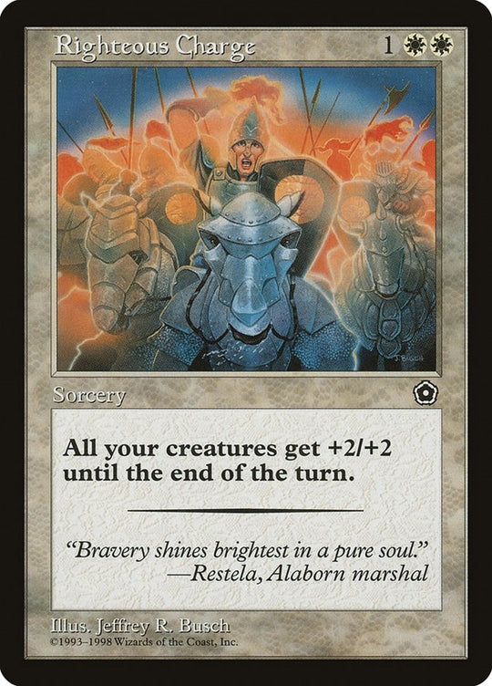 Image for Righteous Charge - Magic: The Gathering