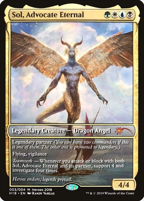 Image for Sol, Advocate Eternal (3) - Magic: The Gathering