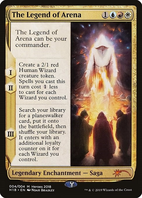 Image for The Legend of Arena (4) - Magic: The Gathering