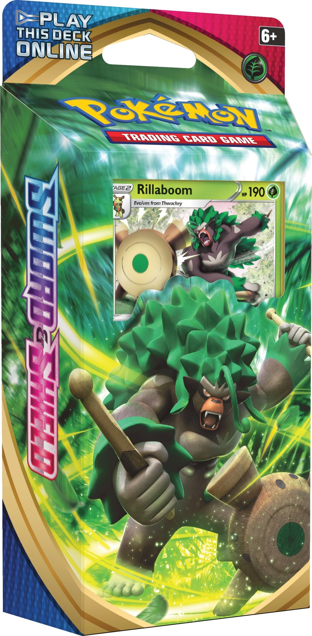 Image for Sword & Shield Theme Deck [Rillaboom] - Pokemon