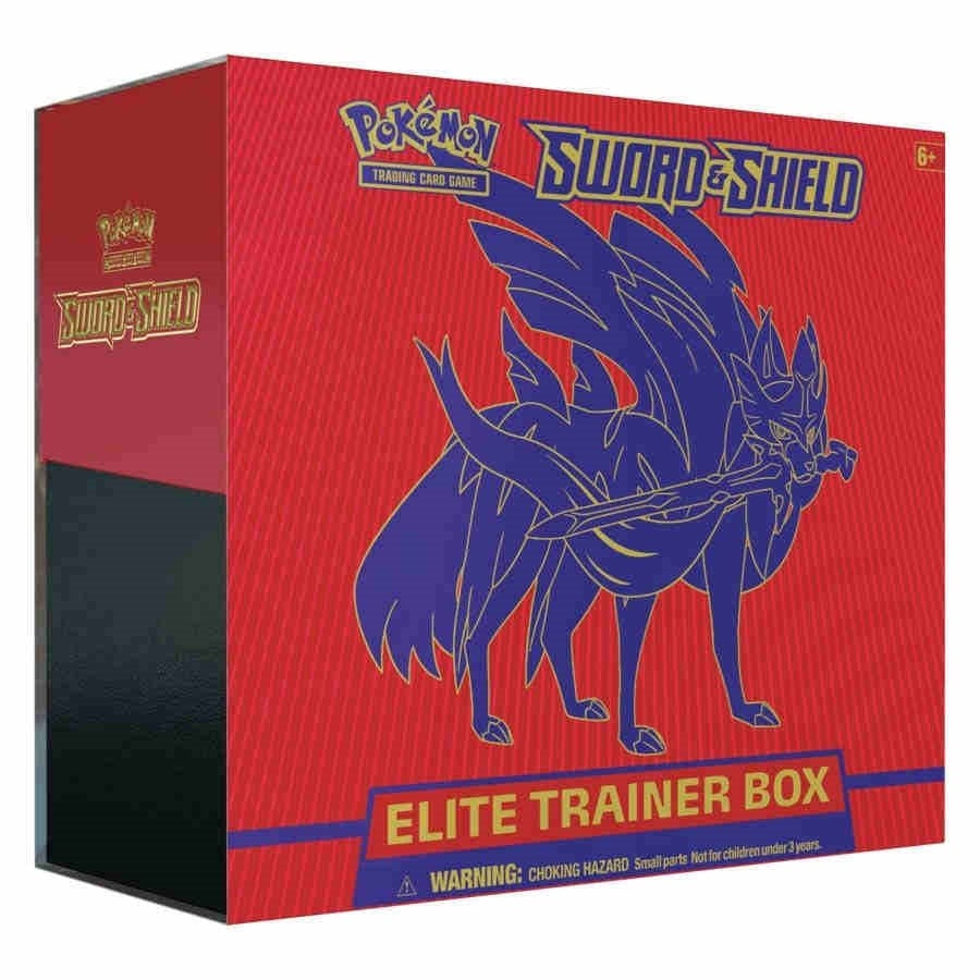 Image for Sword & Shield Elite Trainer Box [Zacian] - Pokemon