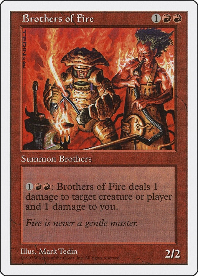 Image for Brothers of Fire - Magic: The Gathering