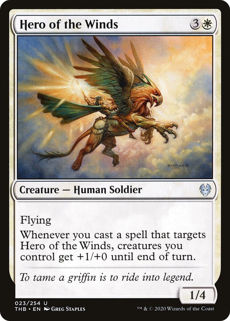 Image for Hero of the Winds (23) (THB) - Magic: The Gathering