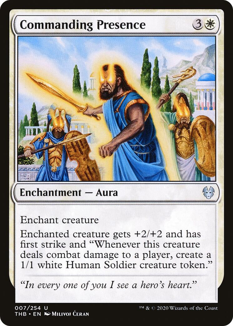 Image for Commanding Presence (7) - Magic: The Gathering