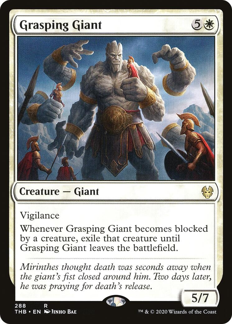 Image for Grasping Giant (288) - Magic: The Gathering