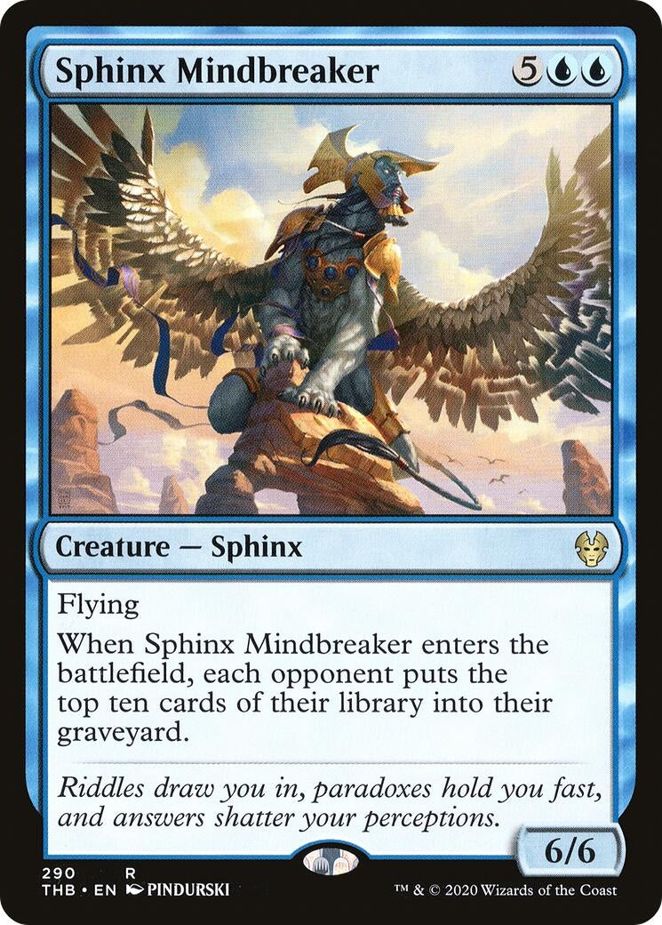 Image for Sphinx Mindbreaker (290) - Magic: The Gathering