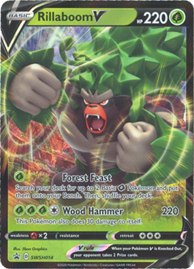 Image for Rillaboom V - SWSH014 (SWSH014) (SWSD) - Pokemon