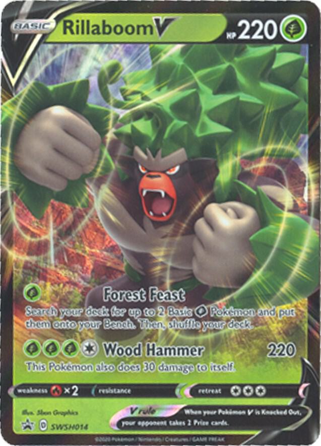 Image for Rillaboom V - SWSH014 (SWSH014) (SWSD) - Pokemon