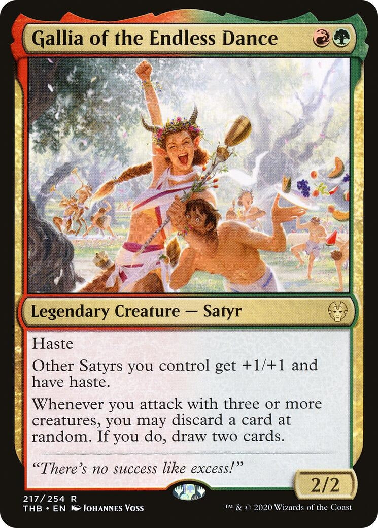 Image for Gallia of the Endless Dance (217) (THB) - Magic: The Gathering