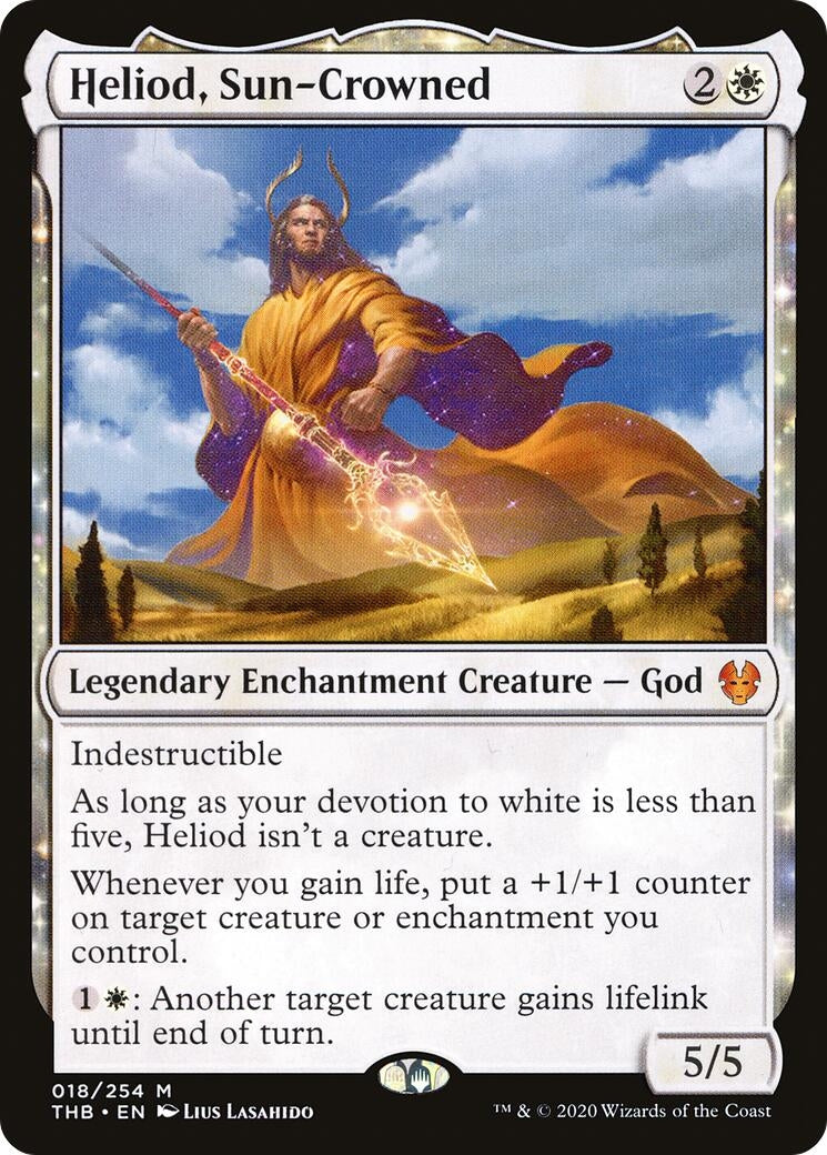 Image for Heliod, Sun-Crowned (18) - Magic: The Gathering