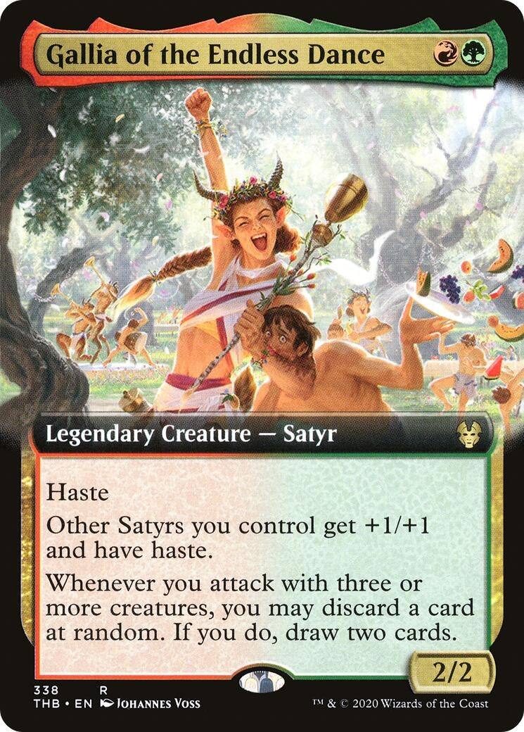 Image for Gallia of the Endless Dance (Extended Art) (338) - Magic: The Gathering