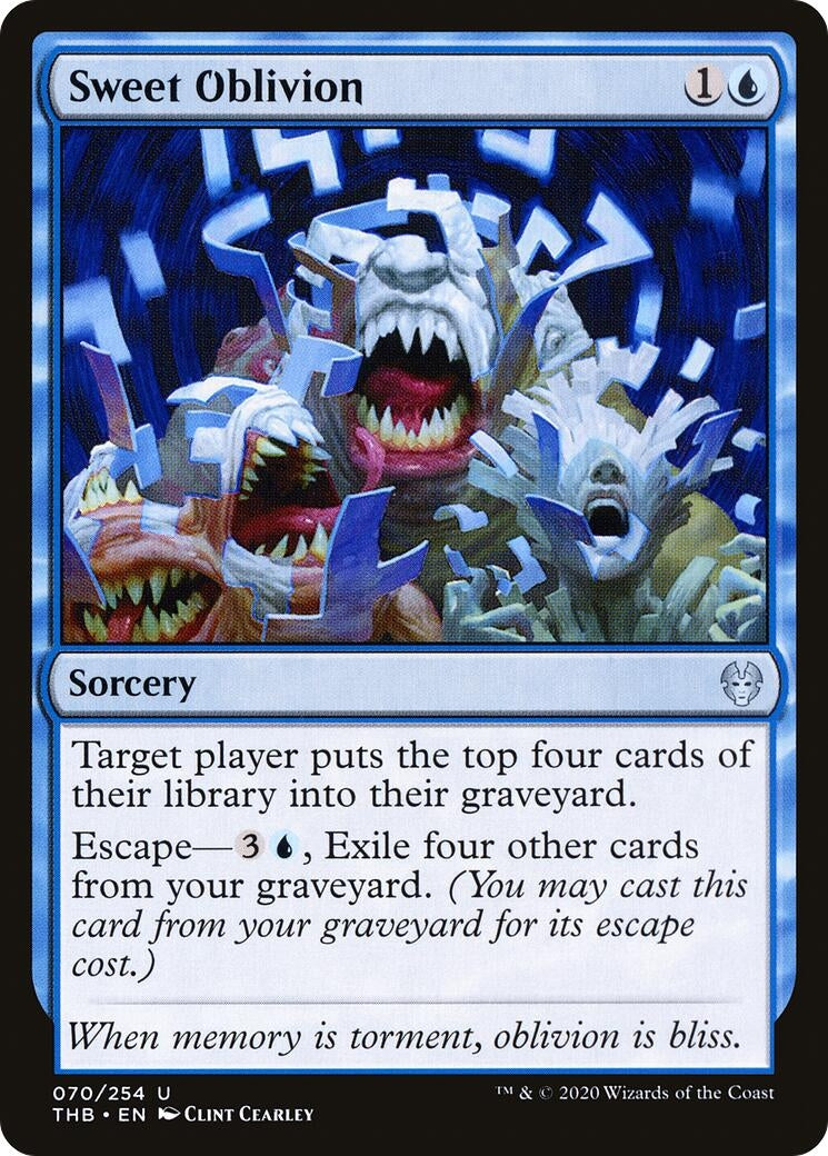 Image for Sweet Oblivion (70) - Magic: The Gathering