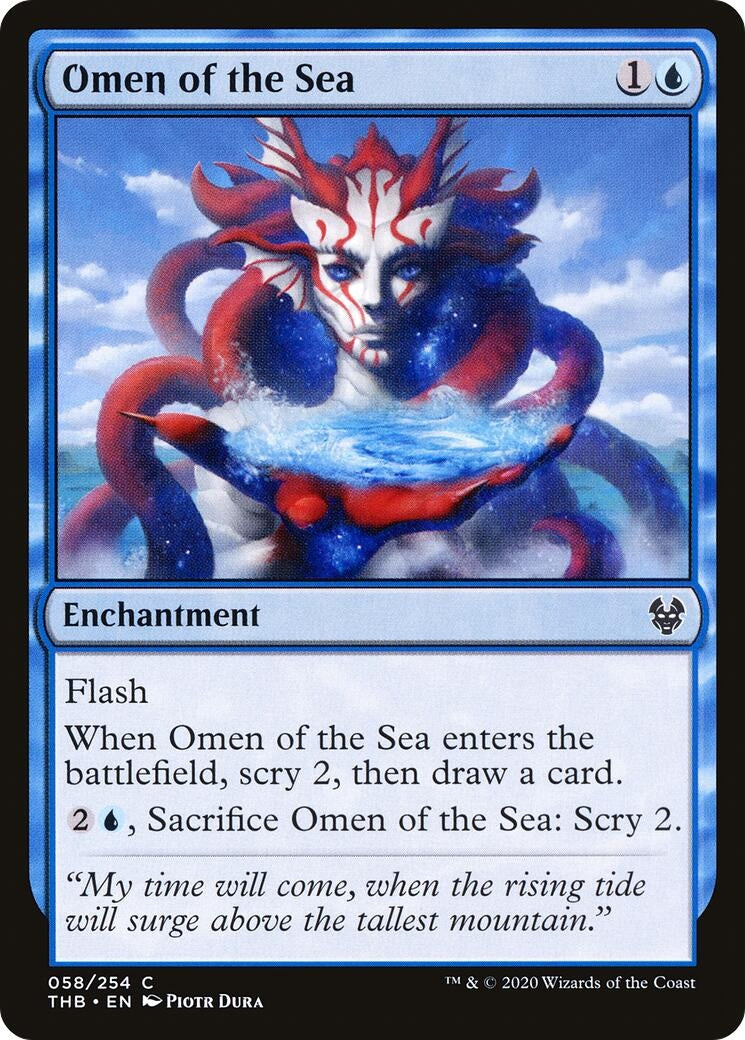 Image for Omen of the Sea (58) - Magic: The Gathering