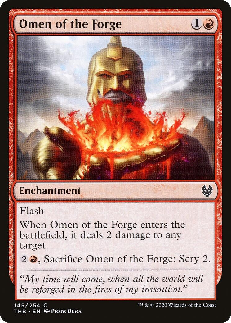Image for Omen of the Forge (145) - Magic: The Gathering