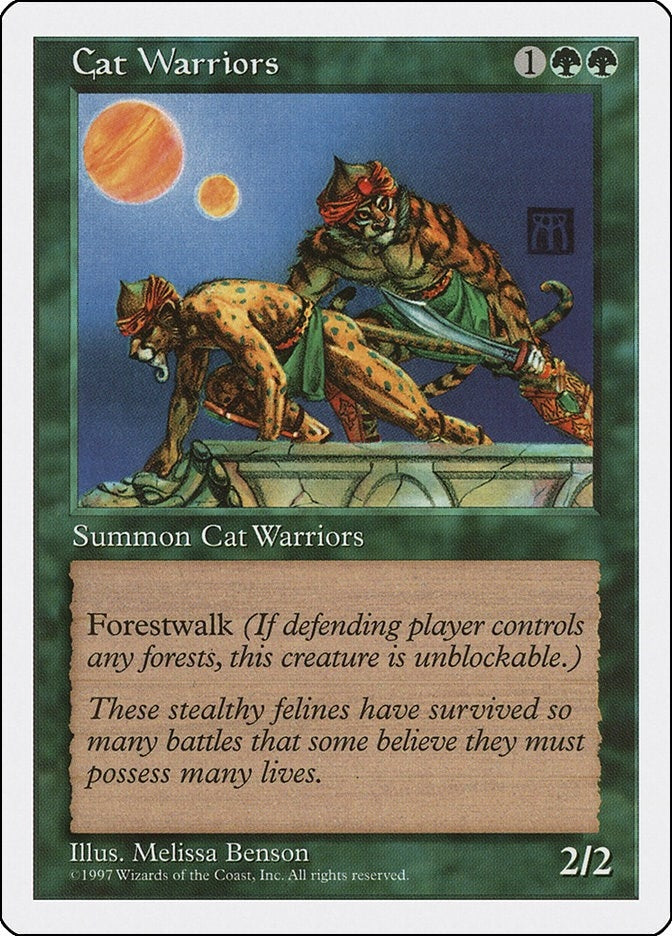 Image for Cat Warriors - Magic: The Gathering