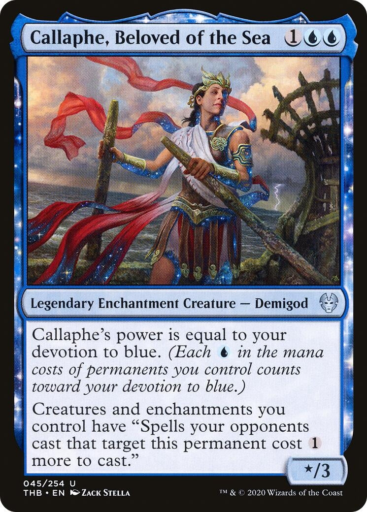 Image for Callaphe, Beloved of the Sea (45) (THB) - Magic: The Gathering