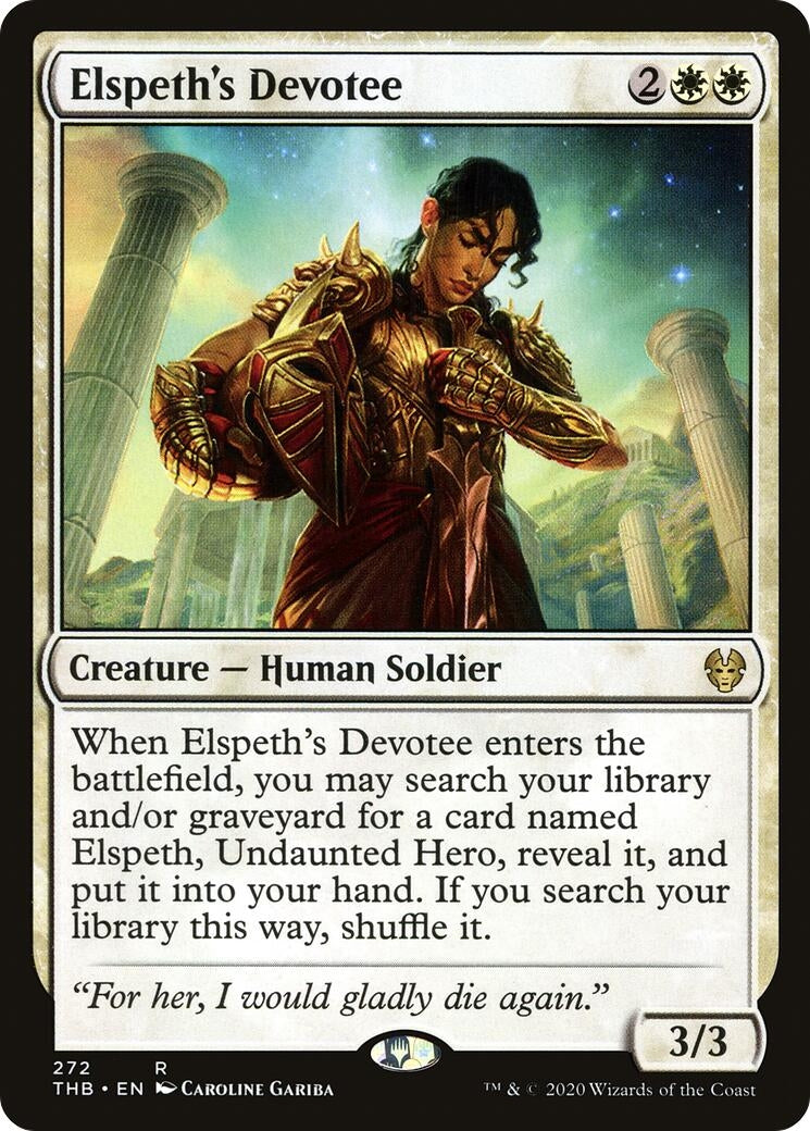 Image for Elspeth's Devotee (272) - Magic: The Gathering