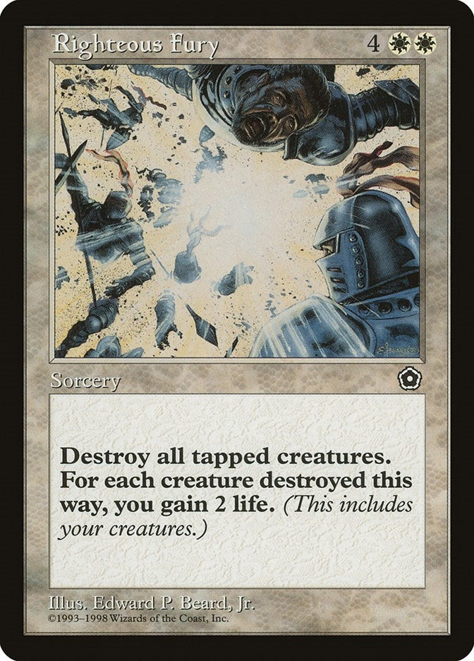Image for Righteous Fury - Magic: The Gathering