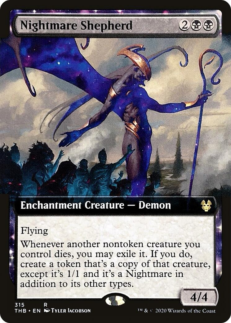 Image for Nightmare Shepherd (Extended Art) (315) - Magic: The Gathering