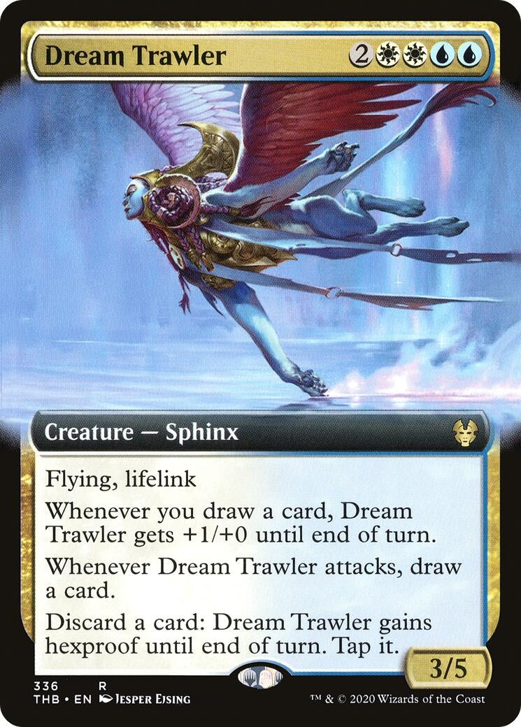 Image for Dream Trawler (Extended Art) (336) - Magic: The Gathering