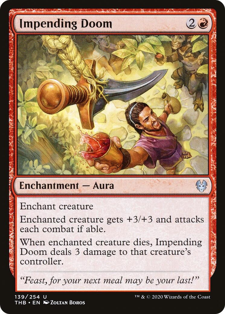 Image for Impending Doom (139) - Magic: The Gathering