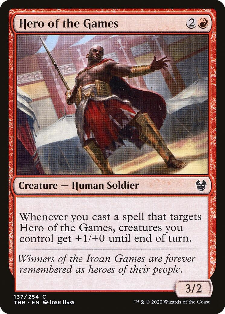 Image for Hero of the Games (137) - Magic: The Gathering