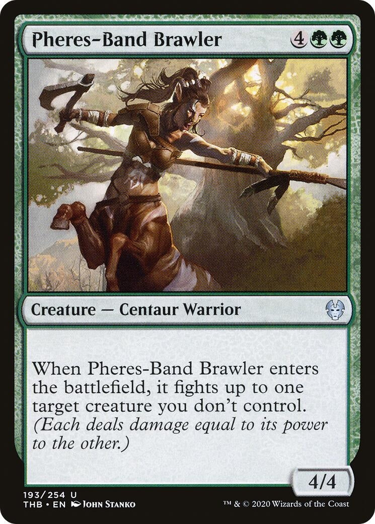 Image for Pheres-Band Brawler (193) - Magic: The Gathering