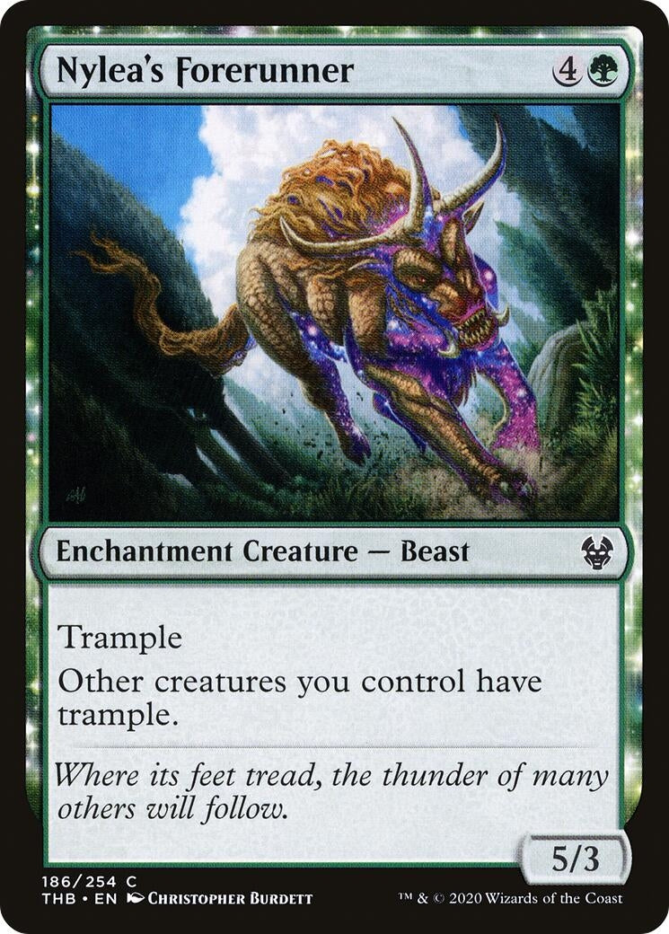 Image for Nylea's Forerunner (186) - Magic: The Gathering