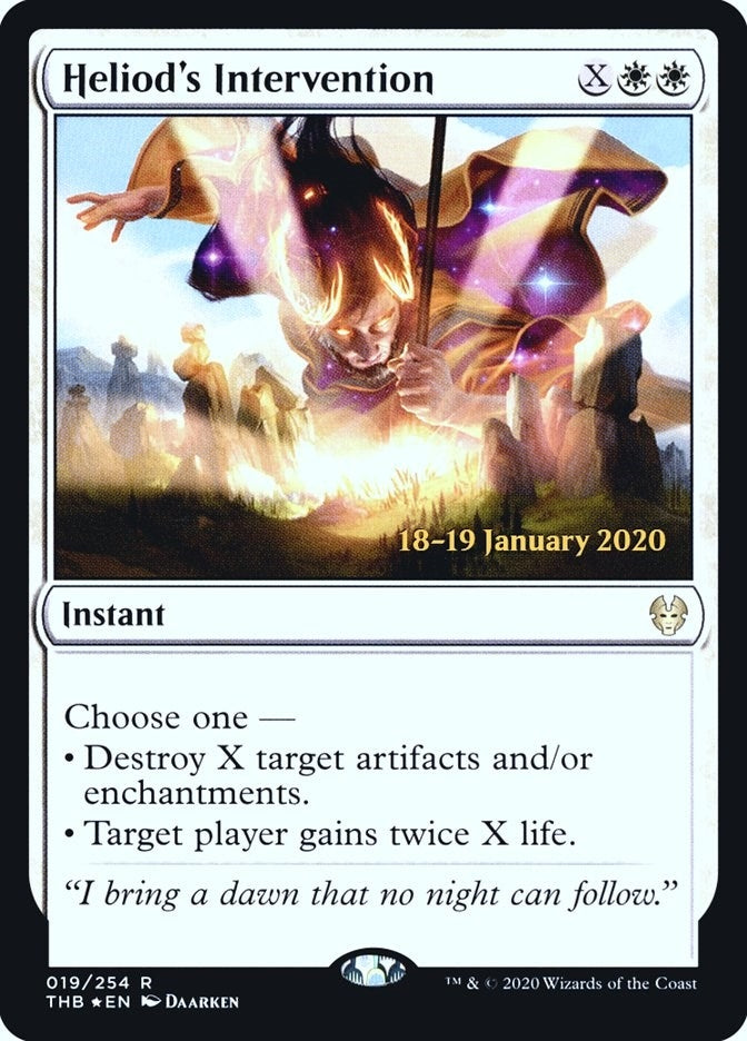 Image for Heliod's Intervention (19) - Magic: The Gathering
