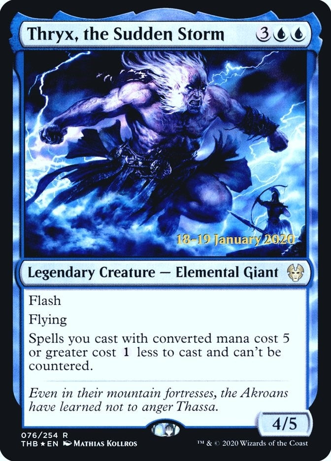 Image for Thryx, the Sudden Storm (76) - Magic: The Gathering
