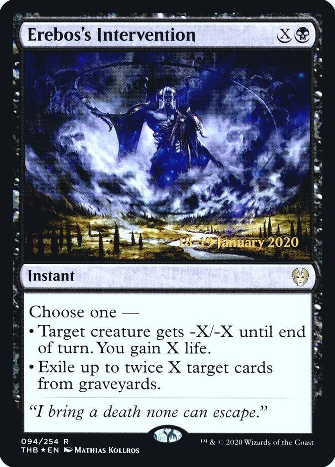 Image for Erebos's Intervention (94) - Magic: The Gathering