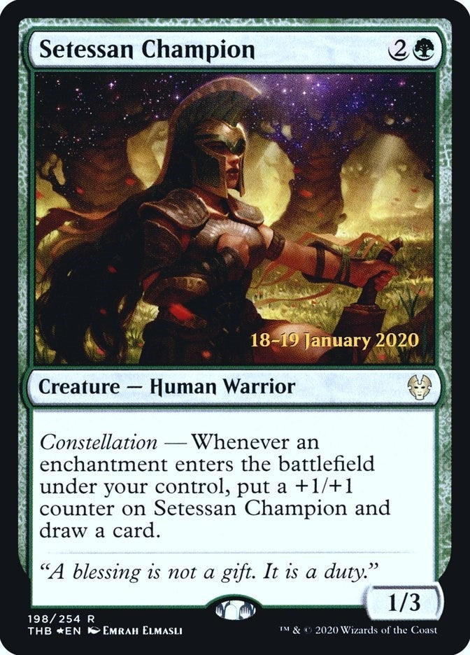 Image for Setessan Champion (198) - Magic: The Gathering