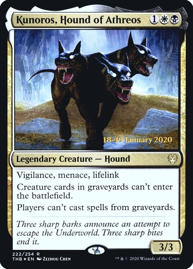 Image for Kunoros, Hound of Athreos (222) - Magic: The Gathering