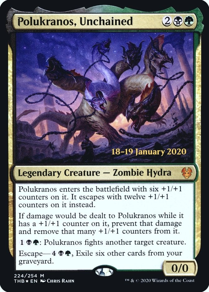 Image for Polukranos, Unchained (224) - Magic: The Gathering