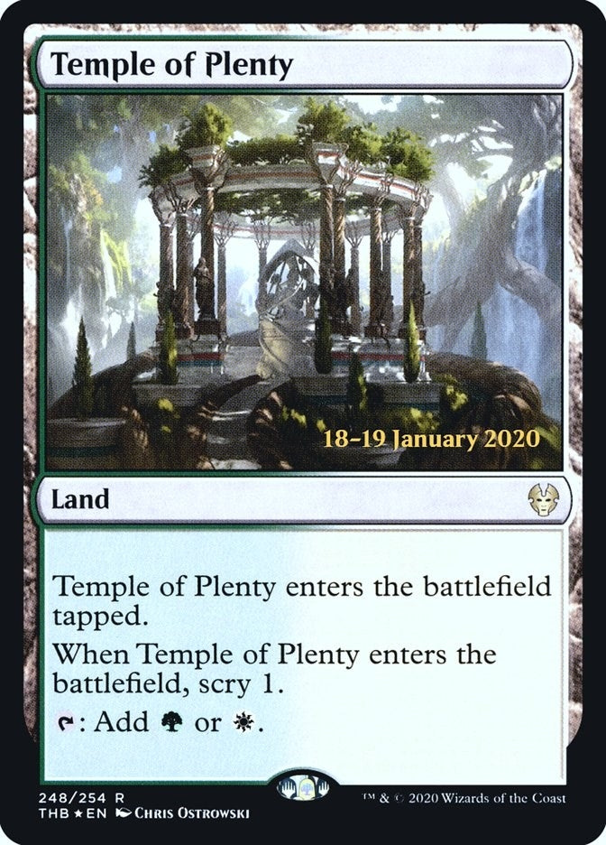 Image for Temple of Plenty (248) - Magic: The Gathering