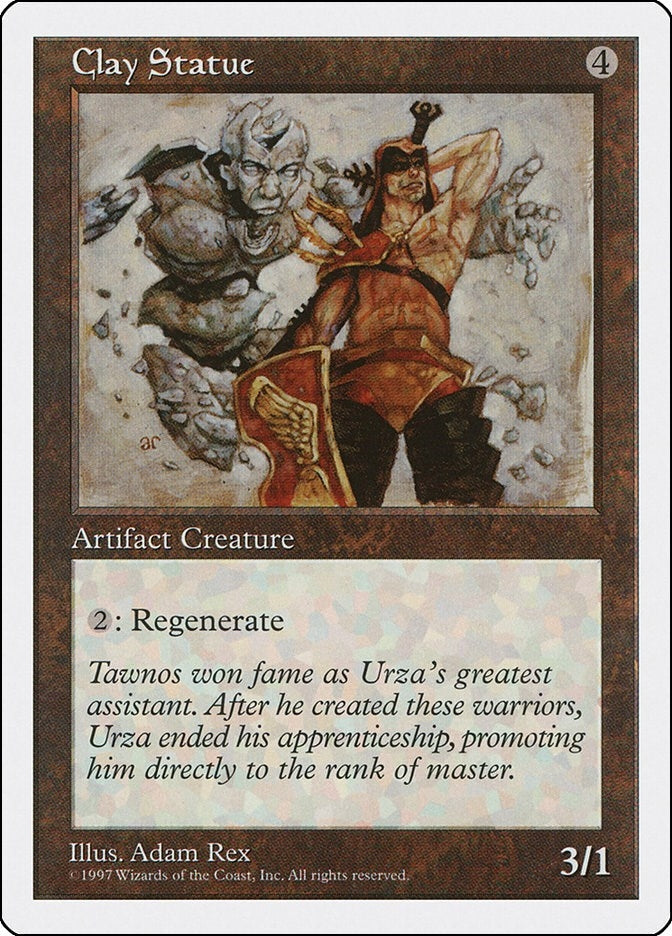 Image for Clay Statue - Magic: The Gathering