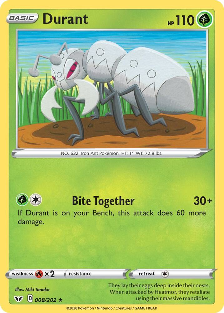 Durant (008/202) (SWSH01)
