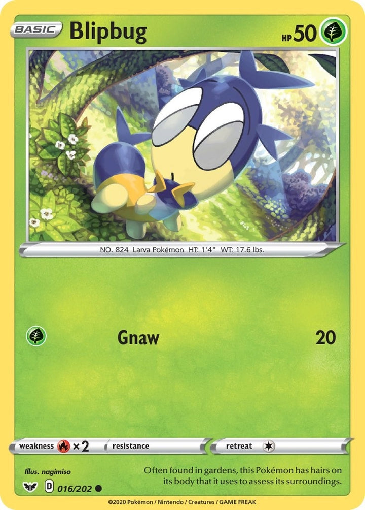 Image for Blipbug (016) (016/202) (SWSH01) - Pokemon