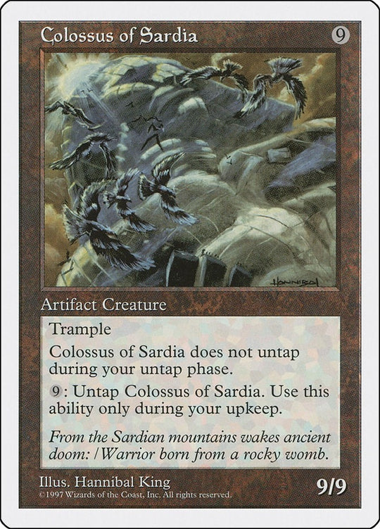 Image for Colossus of Sardia (5ED) - Magic: The Gathering