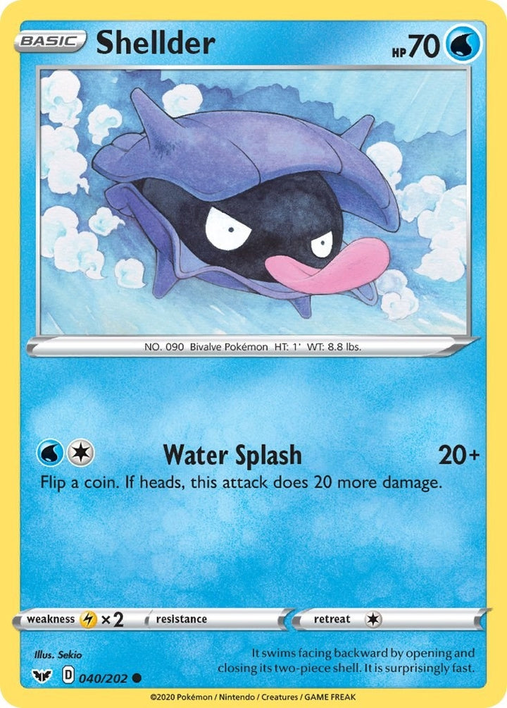 Image for Shellder (040/202) (SWSH01) - Pokemon