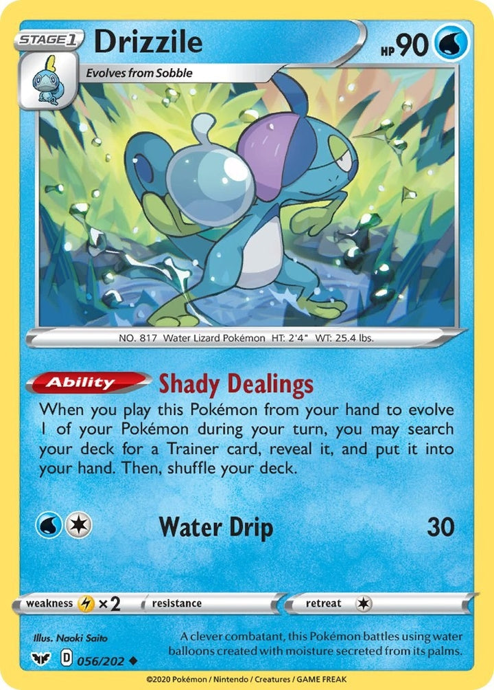 Image for Drizzile (056) (056/202) (SWSH01) - Pokemon
