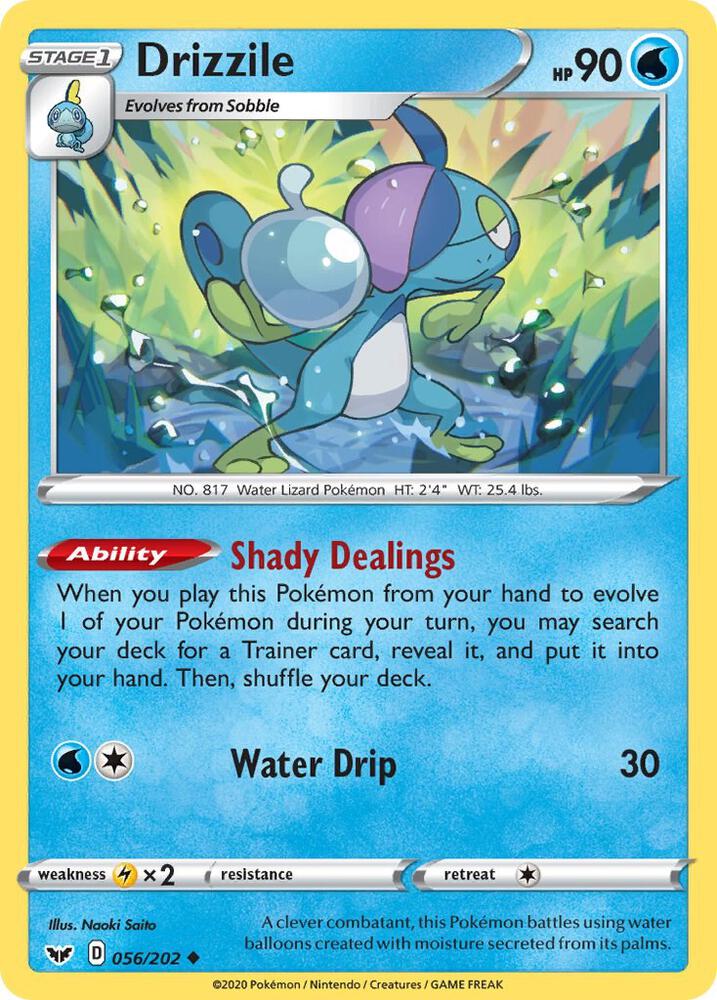 Image for Drizzile (056) (056/202) (SWSH01) - Pokemon